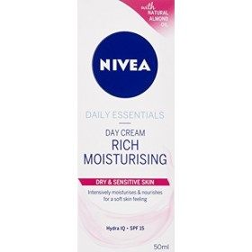 Nivea Visage Crème de jour hydratante riche 50&nbsp;ml Crème Jour et Nuit