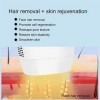 IPL Pulsed Light Epilator, IPL Electric Leg Epilator, Home IPL Hair Removal Machine Ice Sense Electric Epilator for Women and