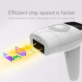 LFMXLD Épilateur IPL 900000 Clignotant, Épilateur Indolore À Domicile, Épilateur Détaillé pour Tout Le Corps.