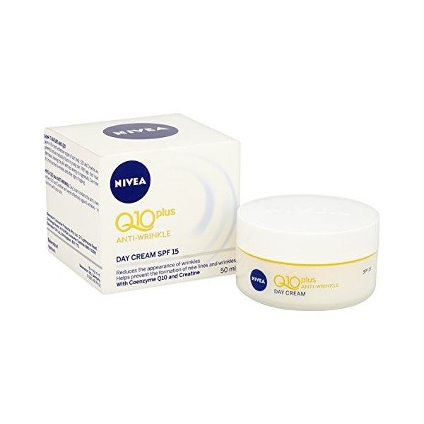 Nivea Visage Q10 plus anti rides - soin de jour - FPS 15-50ml Crème Jour et Nuit
