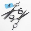 Ensemble De Ciseaux De Coupe Pivotant De 6,0 Pouces, Outils De Cisaillement De Coiffure De Coupe De Cheveux Multifonctionnels