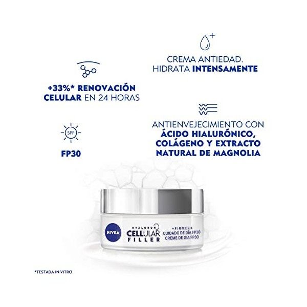 Nivea SPF30 Cellular Anti-âge Crème pour le Visage de Jour 50 ml Crème Jour et Nuit