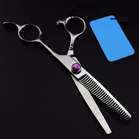 Ciseaux de coiffure japonais, ciseaux amincissants pour barbier ou usage domestique amincissement sans sac b Rasage et Épila...