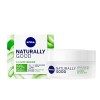 NIVEA NATURALLY GOOD Soin de Jour Coup d’Éclat 50 ml, Soin visage avec 99% d’ingrédients d’origine naturelle, crème de jour à...