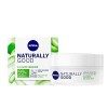 NIVEA NATURALLY GOOD Soin de Jour Coup d’Éclat 50 ml, Soin visage avec 99% d’ingrédients d’origine naturelle, crème de jour à