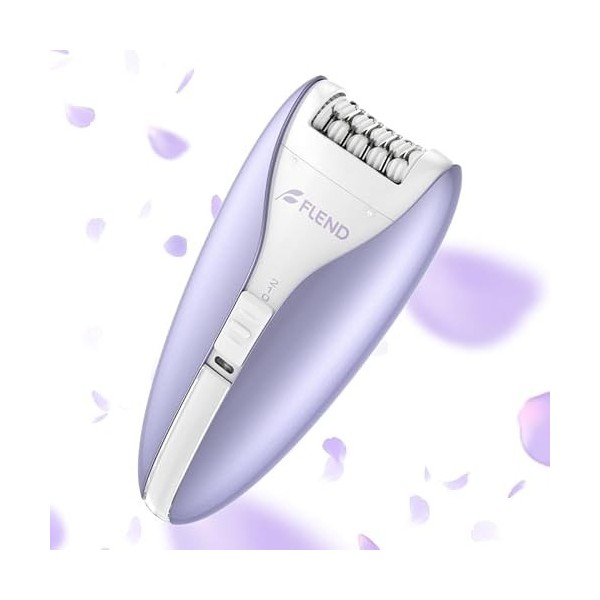 Epilateur Electrique Femme, Epilateur Visage Femme Sans Fil, épilateur Efficace pour Bikini et Visage, Rasoir électrique Rech