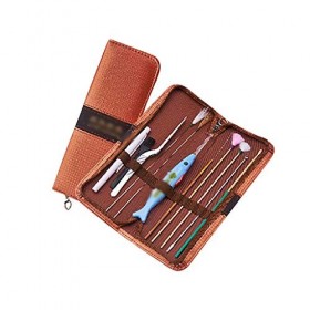 TKFDC 11pcs oreille de décompression de la cire de décompression oreille masseur Outils doreille oreillette Color : Rosso 