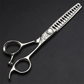 Ciseaux De Coiffure Tranchants De 6,0 Pouces À Bord Droite, Cisaillements De Coiffure En Acier Inoxydable 440C Multifonctionn