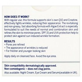 Nivea Visage Anti-wrinkle Q10Plus Pore Refining Day Cream SPF 15 50ml Crème Jour et Nuit