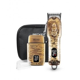 Kit De Tondeuse Et Rasoir Sans Fil Avec Trousse De Voyage Barber Lab2 De Becker