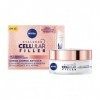 Nivea Cellular Expert Lift Crème de jour Anti-âge Multidimensionnelle SPF 30 50 ml, Crème pour le visage de jour avec Bakuchi