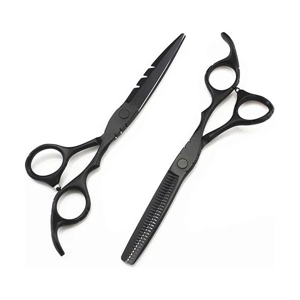 Ciseaux de coiffure professionnels 440c classiques, ensemble de ciseaux de coupe de cheveux de 6 pouces, outils de maquillage