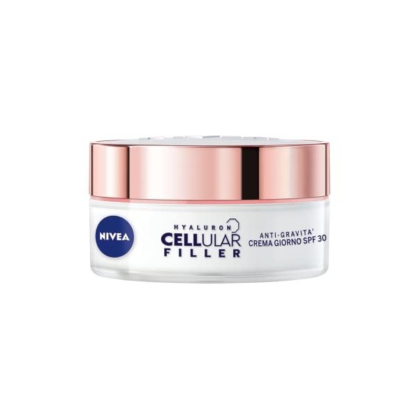 Nivea Cellular Expert Lift Crème de jour Anti-âge Multidimensionnelle SPF 30 50 ml, Crème pour le visage de jour avec Bakuchi...