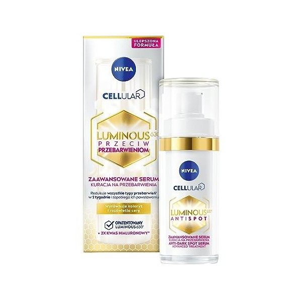 Nivea Cellular Luminous 630 Antispot - Sérum Proti Pigmentovým Skvrnám 30ml Crème Jour et Nuit