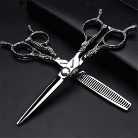 leybold Ciseaux De Coiffure Ensemble De Ciseaux De Coiffure, Set De Ciseaux Hybrides Hybrides De Texture, De 6,0 Pouces Set D