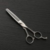 Outils de coupe des cheveux Ciseaux professionnel de coupe de cheveux de coiffeur de 6 pouces en acier inoxydable440C pour fe