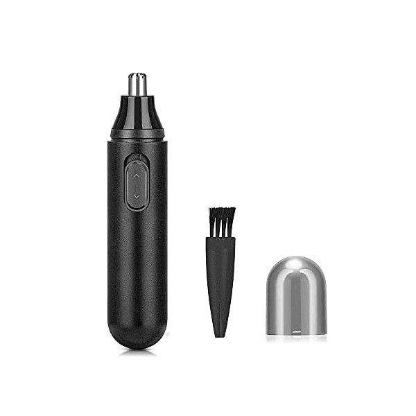 SMSOM Tondeuse à cheveux de nez et doreille, élégant de cheveux de nez rechargeable USB sans douleur professionnel pour homm