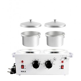 Double chauffe-cire Pot électrique chauffe-cire de paraffine avec chauffe-cire contrôle de température NTC beauté fartage Pot