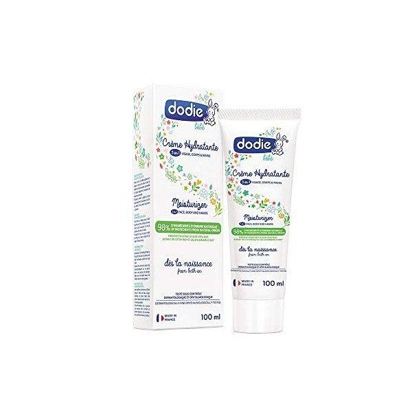 DODIE Crème hydratante 3en1 - tube+étui 100ml Crème Jour et Nuit