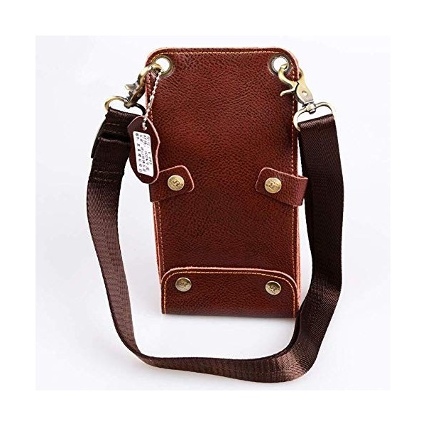 Étui à ciseaux avec ceinture pour coiffeur, salon de coiffure, coiffeur, ciseaux en cuir véritable, cisaillement, sac de tail