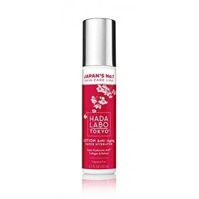 Hada Labo Tokyo Red Lotion Visage avec du Collagène et Hyaluronic Acid 150 ml - Skincare Efficace - serum Hydratante Visage a