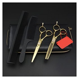 Générique Ciseaux de Cheveux Professionnels Ensemble de Ciseaux de Coupe Ciseaux Ciseaux Ciseaux Golden Careber SkearSwith Sa