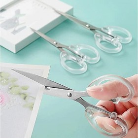 Ciseaux artisanaux à poignée souple for gaucher, ciseaux for scrapbooking, artisanat dart, 16 cm Rasage et Épilation