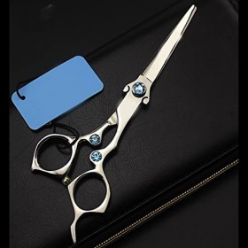 OQHAIR Ciseaux de Coiffure Professionnels, Ensemble de Ciseaux de Coupe de Cheveux, Ciseaux de Coiffeur pour Salon de Coiffur...