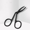 VANGLI Tweezers Stainless Steel Elbow Eyebrow Pliers Clip Scissors Tweezers Straight Pointed Professional Eyebrow Plucking