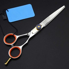 Ciseaux à cheveux professionnels en acier 440c, 6 pouces, pour couper les cheveux, pour Salon de coiffure, ciseaux amincissan...