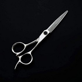 Ciseaux de barbier Ciseaux de barbier en acier inoxydable 6,0 pouces Coupe de cheveux amincissante portant des ciseaux à chev...