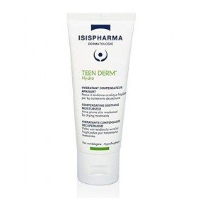 ISISPHARMA - Teen Derm Hydra Crème 40 ml - Hydratant compensateur apaisant - Peaux à tendance acnéique fragilisées par les tr...