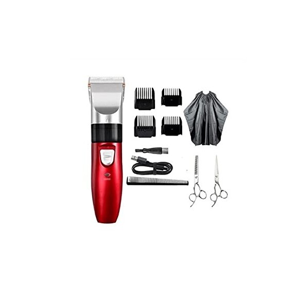 OUSIKA Hommes enfants électrique tondeuse à cheveux coiffeur sans fil tondeuse à cheveux Cutter Machine USB rechargeable barb