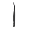 VANGLI Tweezers Eyelash tweezers, stainless steel super hard tweezers with comb, high-precision anti-static tweezers for eyel