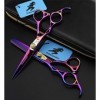 Kit de ciseaux pour animaux de compagnie, kit professionnel de ciseaux de coupe de cheveux pour gauchers de 14 cm - Barber ja