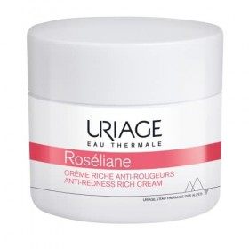 Uriage Roséliane Crème Riche Anti-Rougeurs 50 ML, Crème Jour et Nuit