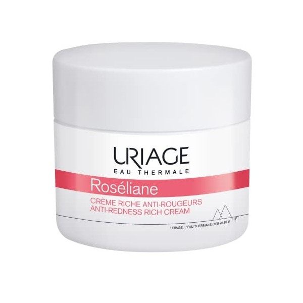 Uriage Roséliane Crème Riche Anti-Rougeurs 50 ML, Crème Jour et Nuit