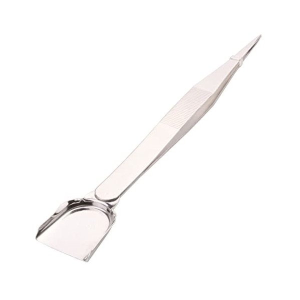 VANGLI Tweezers Stainless steel eyebrow clip, eyebrow plucking, beard plucking tweezers, silver white eyebrow trimming tool