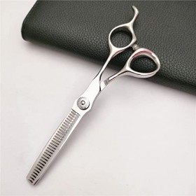 ciseaux de coiffeur Ciseaux De Coupe De Cheveux, 6.0 Pouces Japon 440c Ciseaux De Cheveux Argentés Professionnels Haut De Gam...