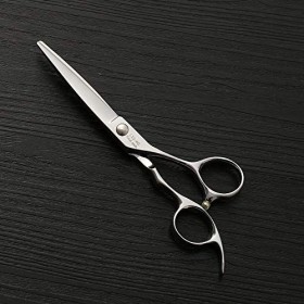 Outils de coupe des cheveux Cisaillement plat de nouveau style de 440C, outil professionnel de coiffure dacier inoxydable de ...