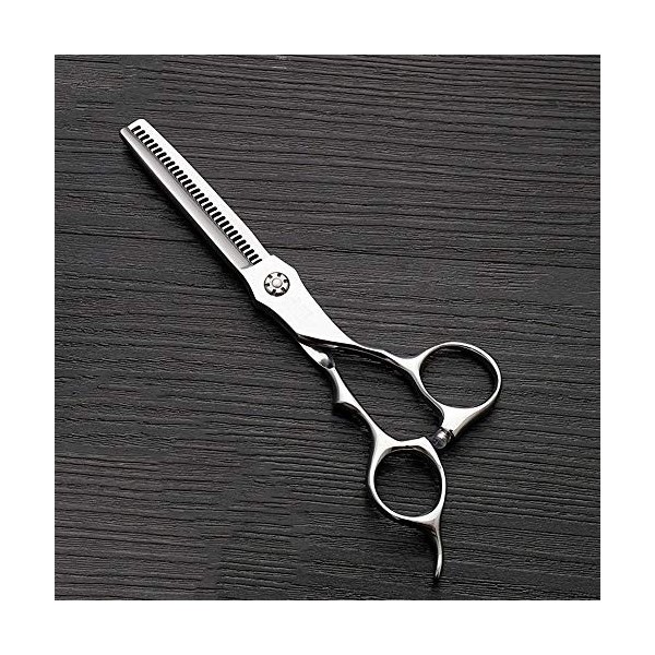 Outils de coupe des cheveux Ciseaux amincissants de coiffure de cisaillement de dent dacier inoxydable de 6 pouces, ciseaux 