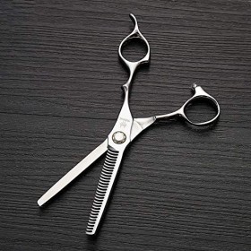 Outils de coupe des cheveux Ciseaux amincissants de coiffure de cisaillement de dent dacier inoxydable de 6 pouces, ciseaux ...