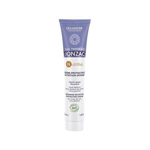 Eau Thermale Jonzac - Crème protectrice nutrition intense - Nutritive - Peaux sèches à très sèches, même sensibles - Certifié...