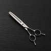 Outils de coupe des cheveux Ciseaux à outils de coupe de cheveux professionnel en acier inoxydable de 6 pouces, ciseaux à os 