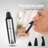 FURLOU Tondeuse à cheveux for le nez, 3 en 1 USB électrique for le nez et les sourcils Tondeuse à cheveux for hommes Barber R