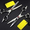 Ciseaux de coiffure Outils de coupe de cheveux professionnels Ciseaux Ensemble de coiffeur Ensemble de ciseaux amincissants E