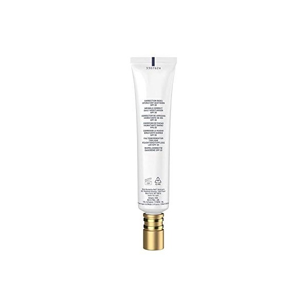 RoC - RetinolCorrexion Wrinkle Correct Soin de jour SPF 20 - Crème pour le visage avec rétinol et vitamine E - Anti-rides et 