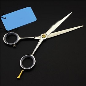 Ciseaux de coupe de cheveux professionnels cisailles en acier main gauche et main droite coupe barbier Makas coiffure ciseaux
