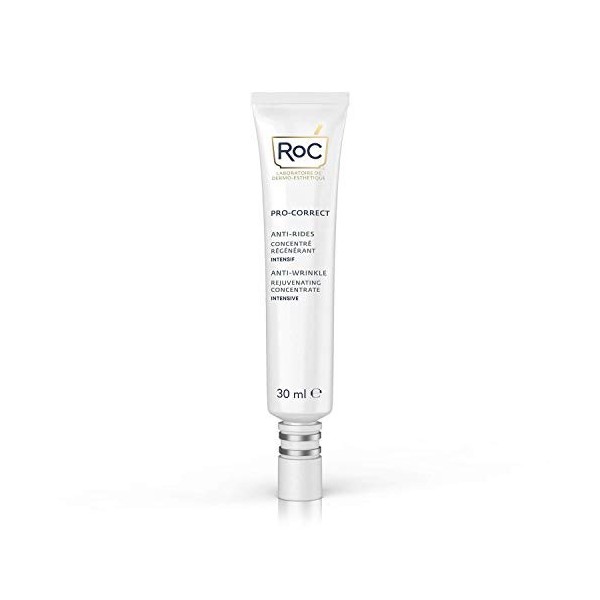 RoC - Retinol Correxion Pro-Correct Concentré Rajeunissant Intensif - Anti-Rides et Age - Rétinol et Acide Hyaluronique - 30 ...