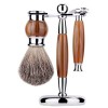 KJYR Portatif Supports de Brosse de Rasoir pour Hommes, Outil Portable à 5 Couches, Support de Rasoir Facial Lavable et Propr